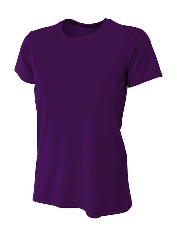 Women's Casual Fit Short Sleeve Rash Guard Swim Shirt with UV Protection