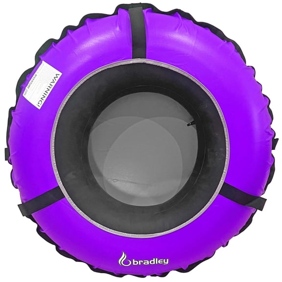 Bradley Bradley heavy duty tubes for floating the river; Whitewater water tube; Rubber inner tube with cover for river floating; Linking river tubes for floating the river; river raft tube (Purple col