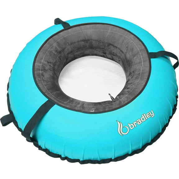 Bradley Bradley heavy duty tubes for floating the river; Whitewater water tube; Rubber inner tube with cover for river floating; Linking river tubes for floating the river; river raft tube (Bright blu