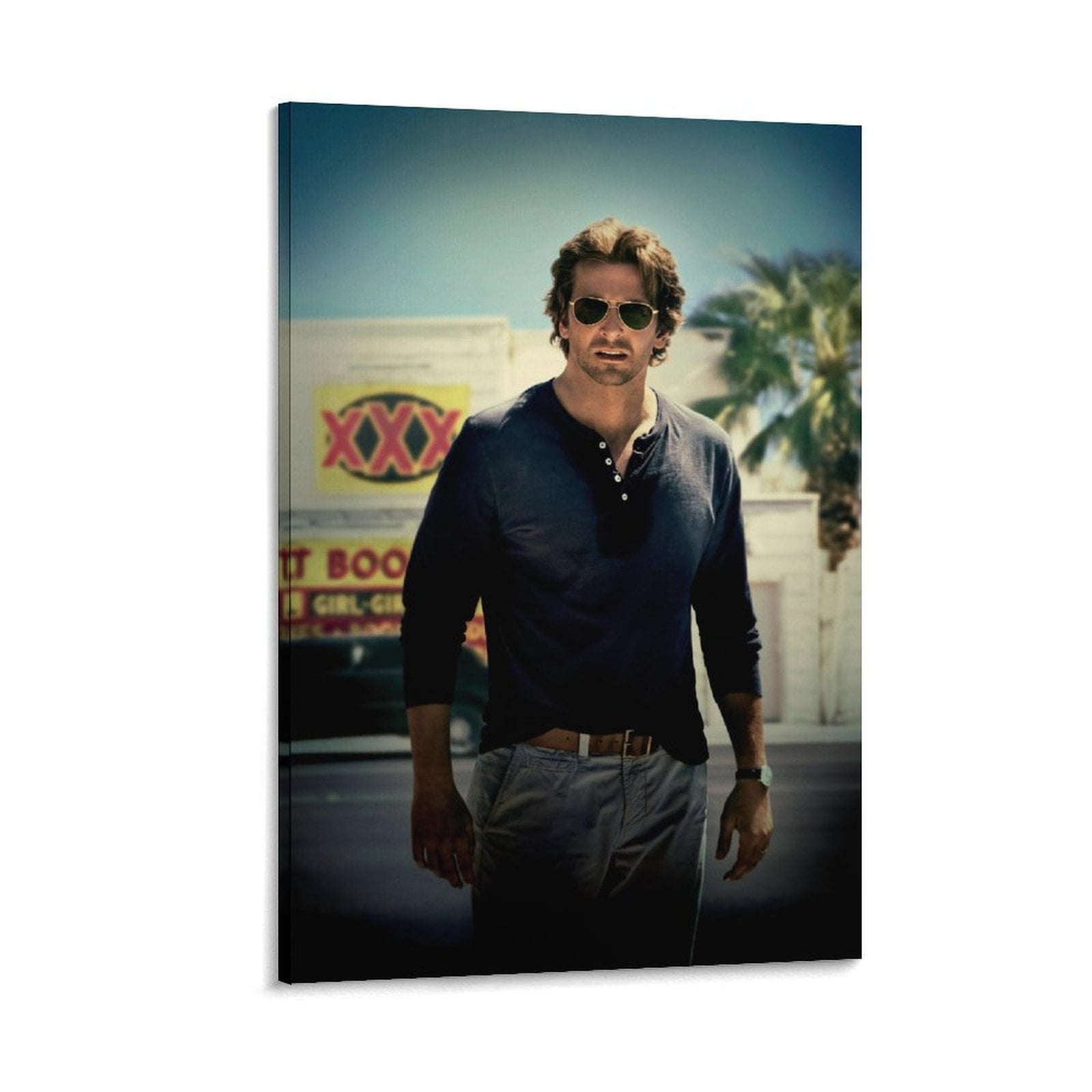 Bradley Cooper Actor Poster Home Decor Poster Wall Art Hanging Picture ...