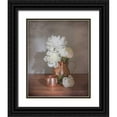 thumbnail image 1 of Bradley, Felicity 26x32 Black Ornate Wood Framed with Double Matting Museum Art Print Titled - Vintage Peony Dreams Shadows, 1 of 4
