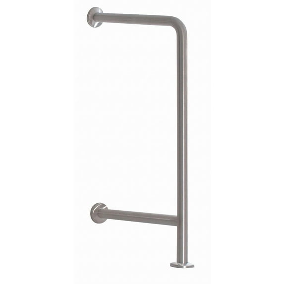 Bradley 8120-0543633 - Wall to Floor Mount Grab Bar, 36" x 33", Concealed, 1-1/2 OD