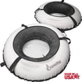 thumbnail image 1 of Bradley Heavy Duty Unisex River Tube Pool Toys and Floats, Micro Mesh, Gray, 2 Piece, 1 of 11