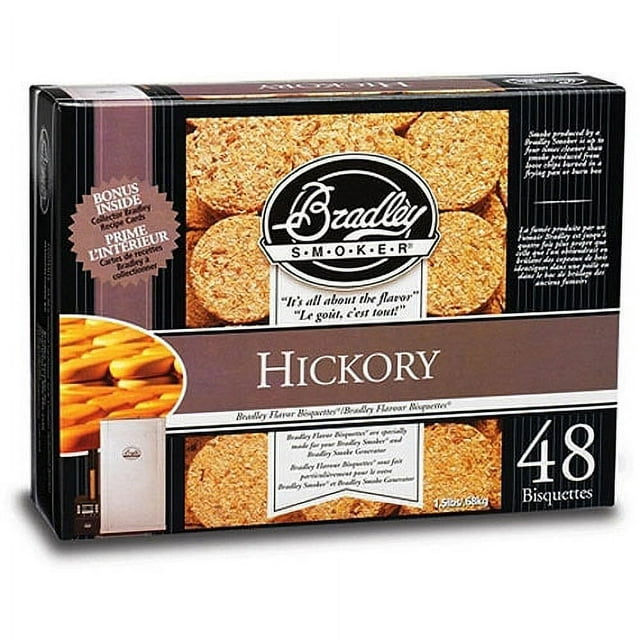 Bradley Hickory Bisquettes 48 Pack