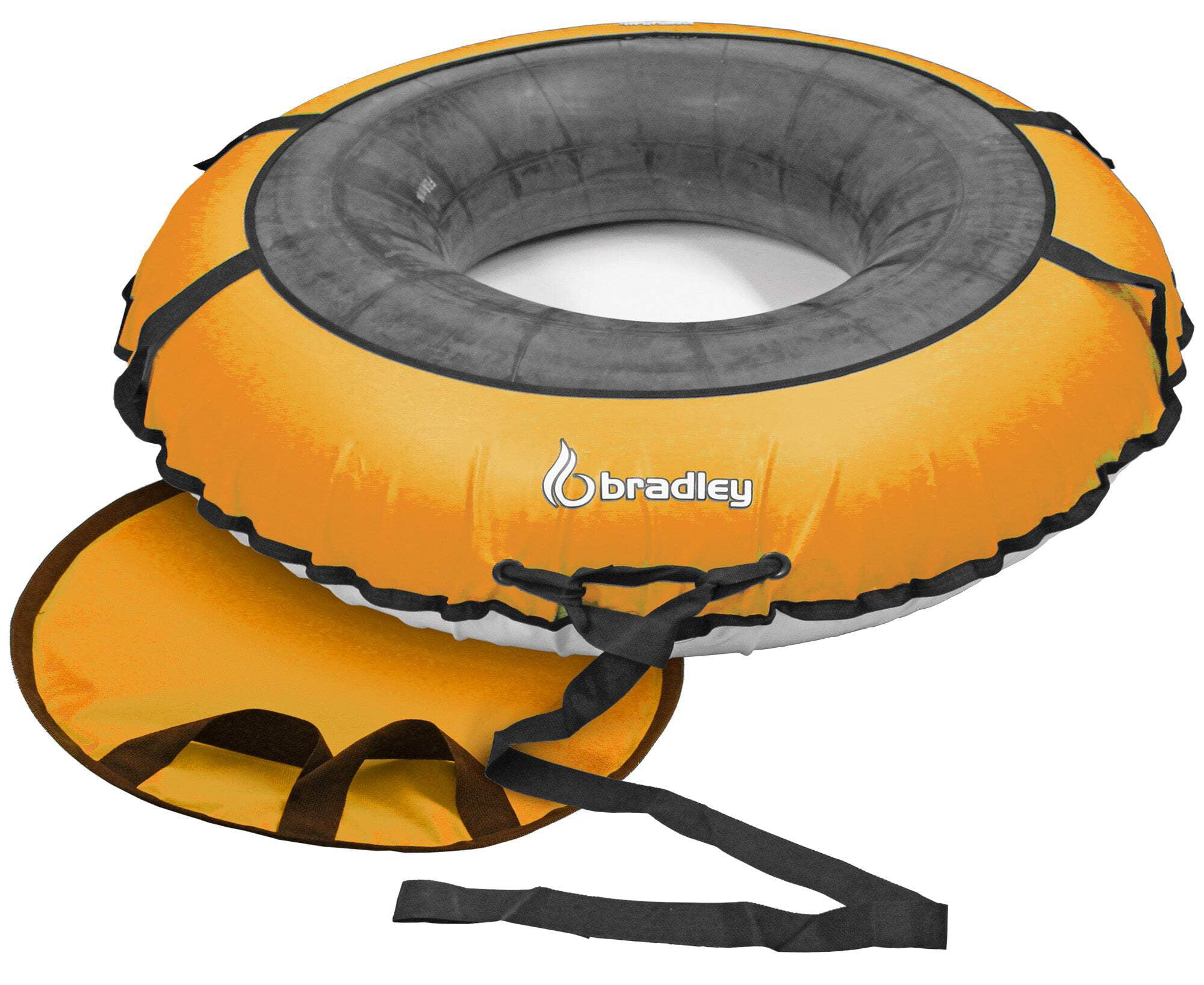 Bradley Multi-Rider Snow Tube with 60" Heavy Duty Cover | Sledding Tubes Made in USA