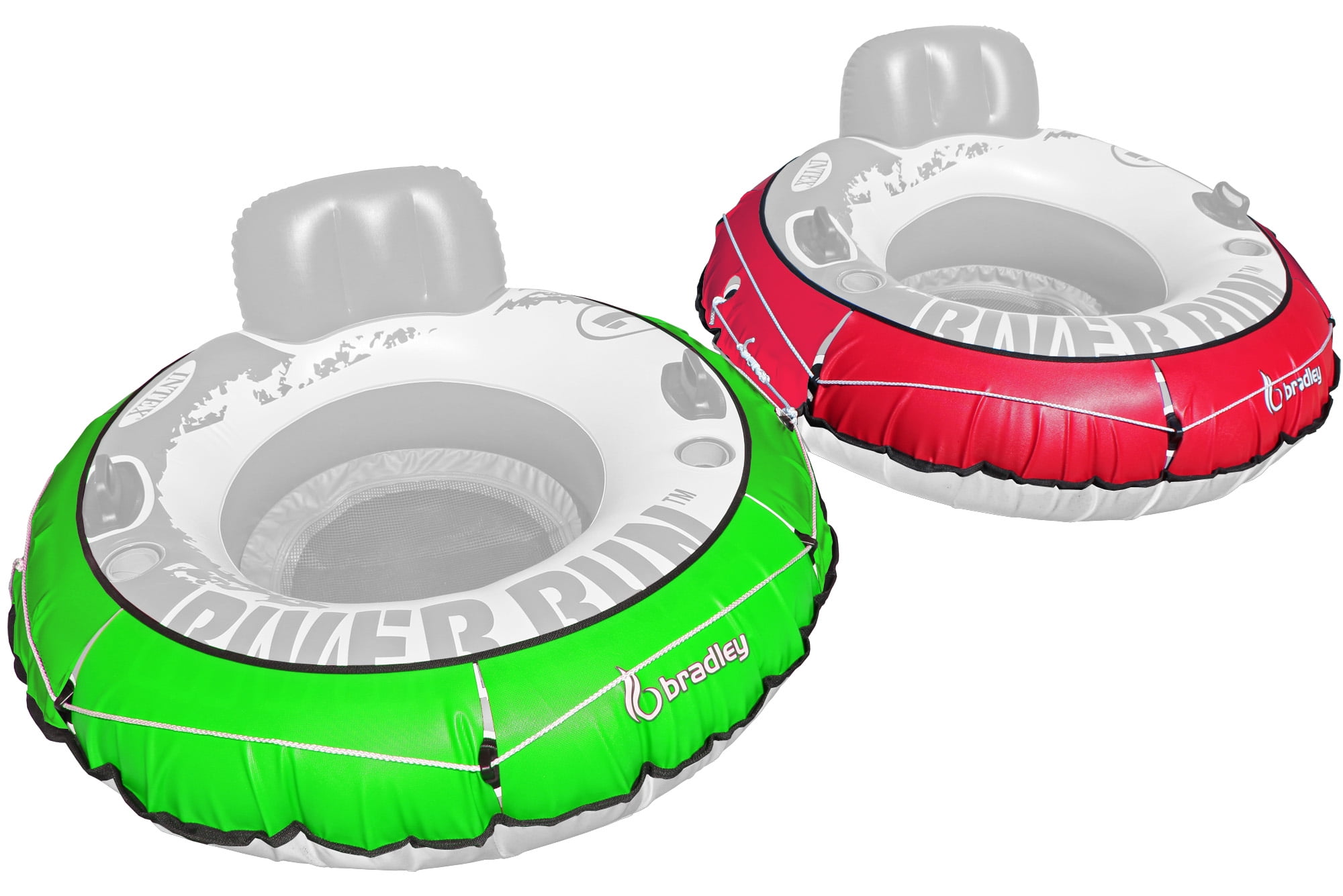 Bradley Pack of two river run tube cover; compatibile with Intex