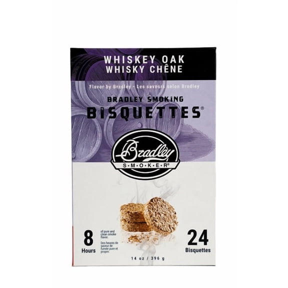 Bradley Smoker 24-Pack Whiskey Oak Bisquettes