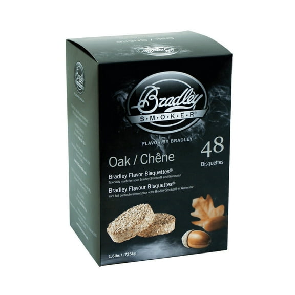 Bradley Smoker Oak Wood Bisquettes 48Pk