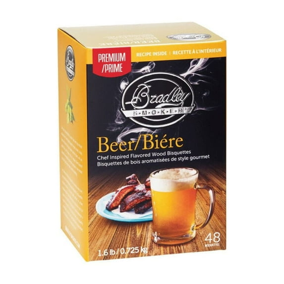 Bradley Premium Bisquettes - Beer 48Pk