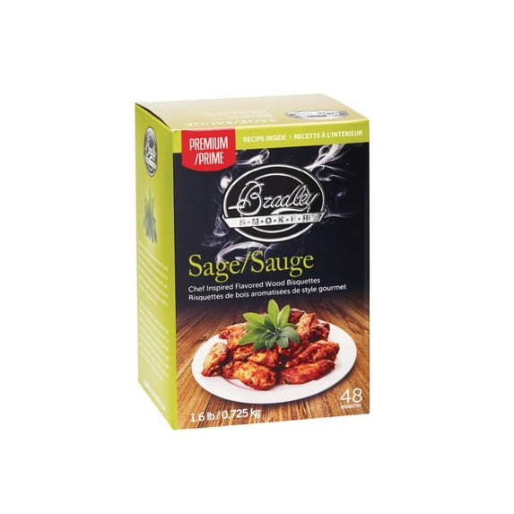 Bradley Premium Bisquettes - Sage & Maple 48Pk
