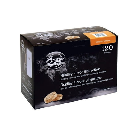 Bradley Flavor Bisquetttes - Mesquite 120Pk