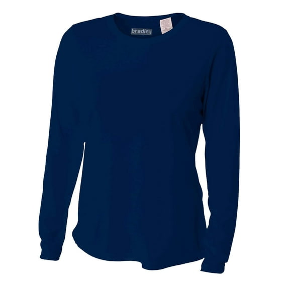 Bradley Women's Casual Fit Long Sleeve Rash Guard Swim Shirt with UV Protection