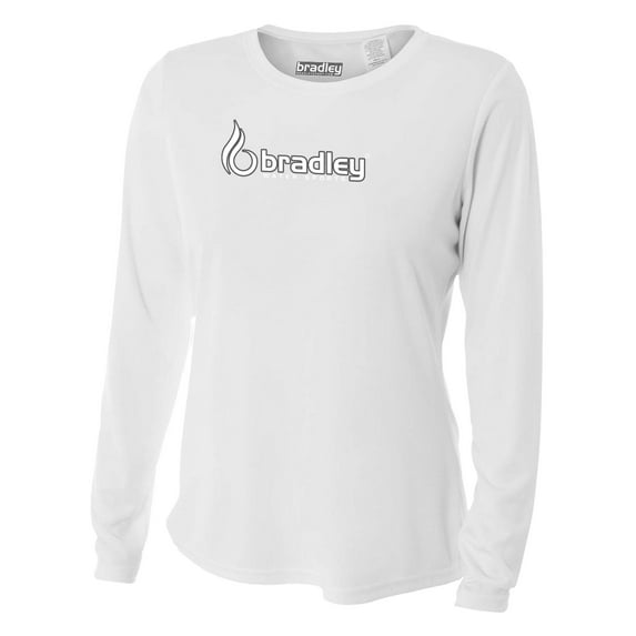 Bradley Women's Casual Fit Long Sleeve Rash Guard Swim Shirt with UV Protection