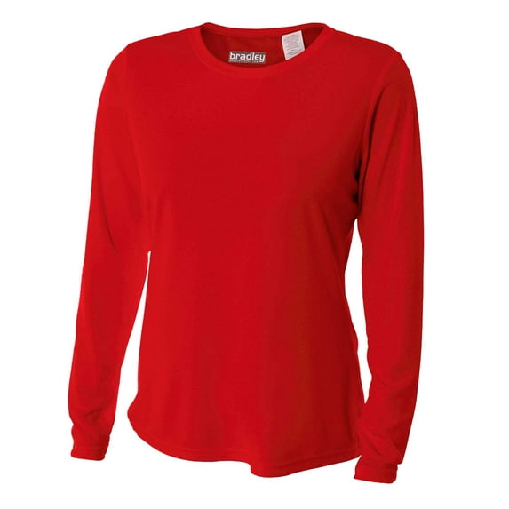 Bradley Women's Casual Fit Long Sleeve Rash Guard Swim Shirt with UV Protection