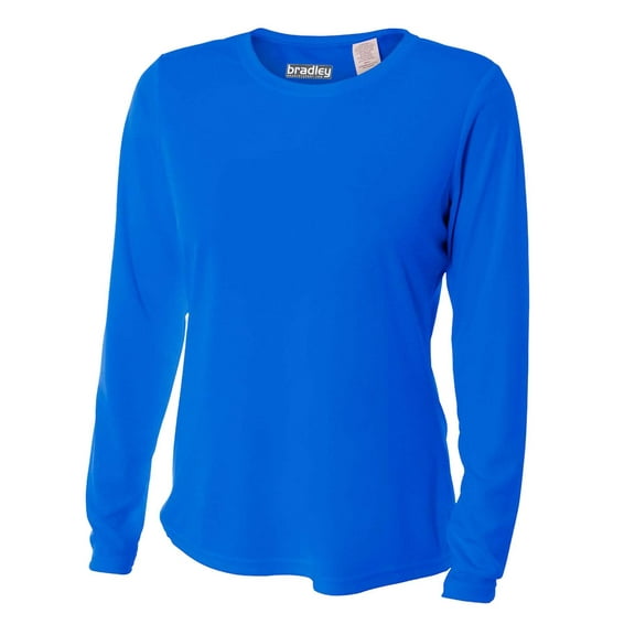 Bradley Women's Casual Fit Long Sleeve Rash Guard Swim Shirt with UV Protection