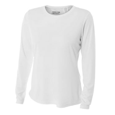 Bradley Women's Casual Fit Long Sleeve Rash Guard Swim Shirt with UV Protection