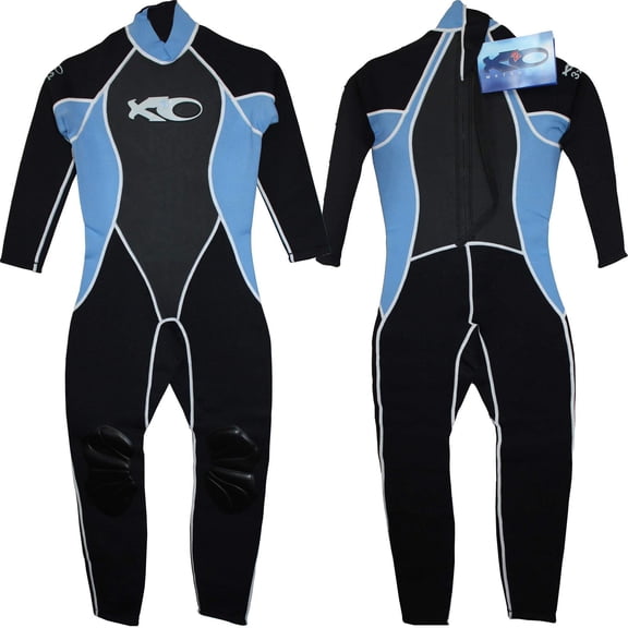 Bradley X2O Women's Full Wetsuit 3:2 Powder Blue - Large