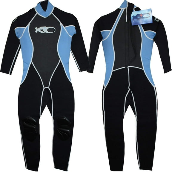 Bradley X2O Women's Full Wetsuit 3:2 Powder Blue - Medium