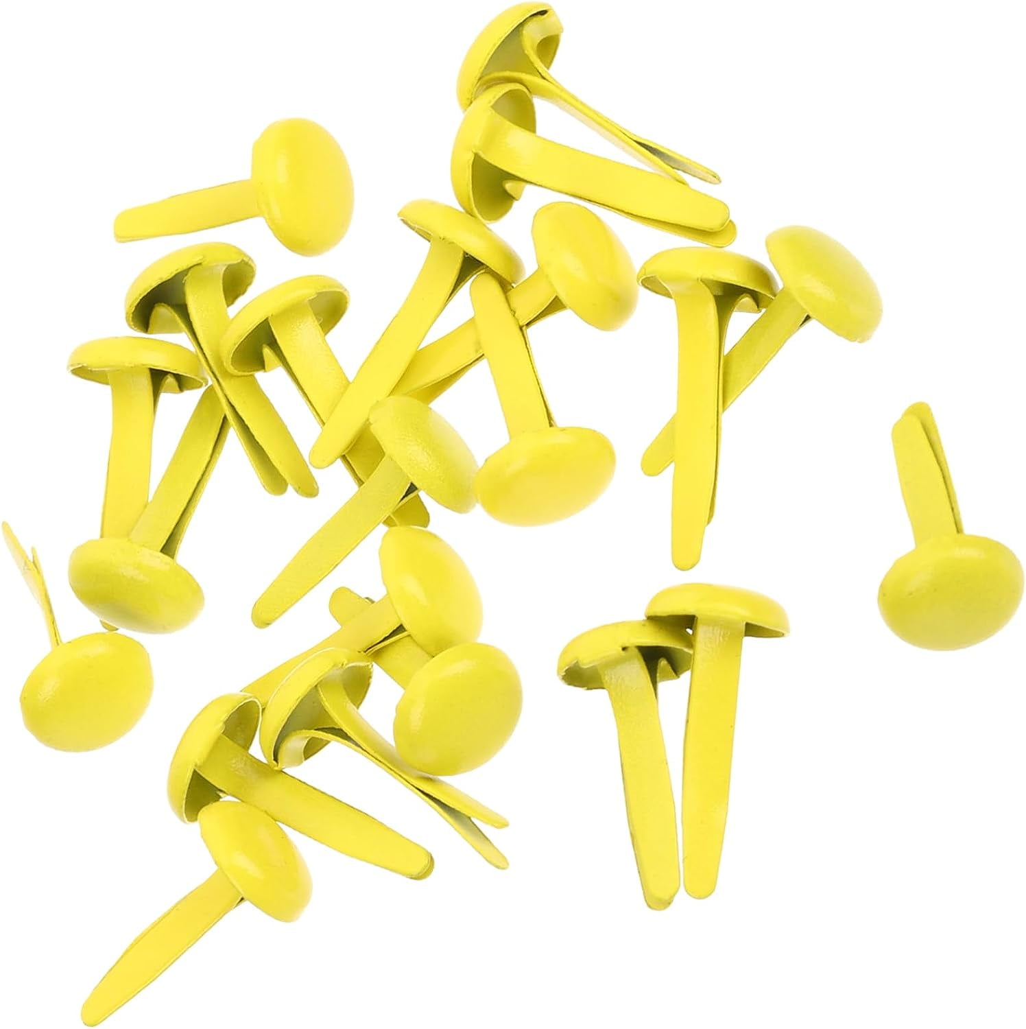 Brads 500pcs Metal Paper Fastener Brads for Paper Gold Bra MiniSmall