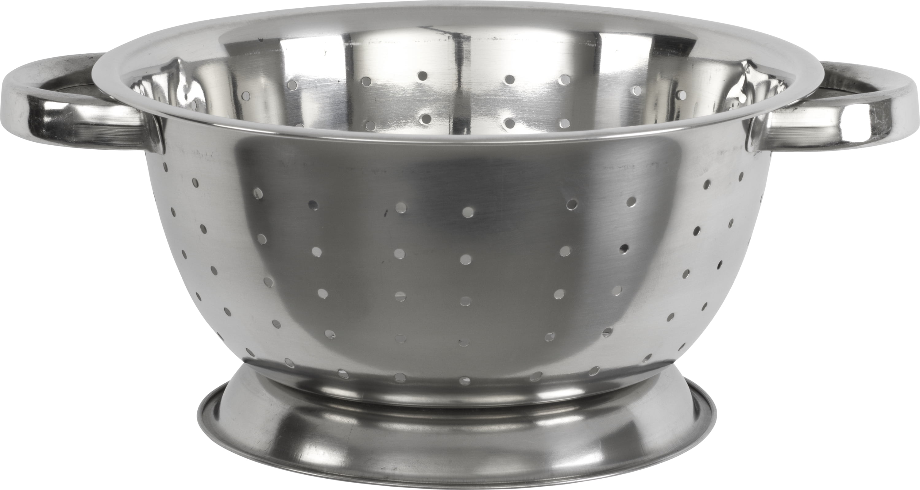 GoodCook 3-Qt. Extra Deep Stainless Steel Colander with Handles, Silver - Walmart.com