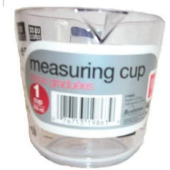 Bradshaw #19863 1Cup Plastic Measuring Cup4