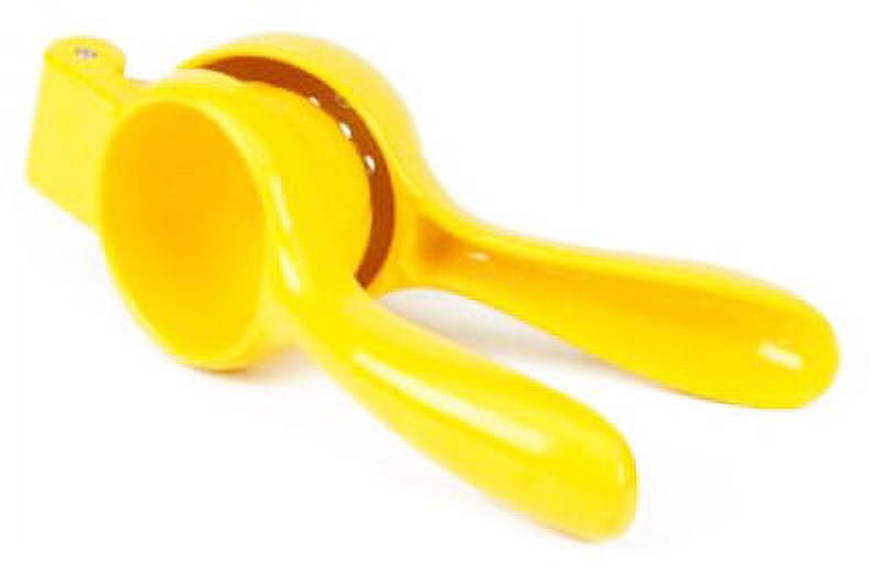 Bradshaw Good Cook Yellow Citrus Squeezer Heavy Weight Cast Aluminum