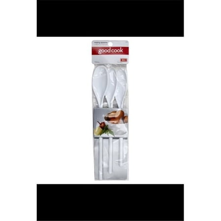 Bradshaw International Plastic Spoons Set - Red 3 Piece Pack of 3