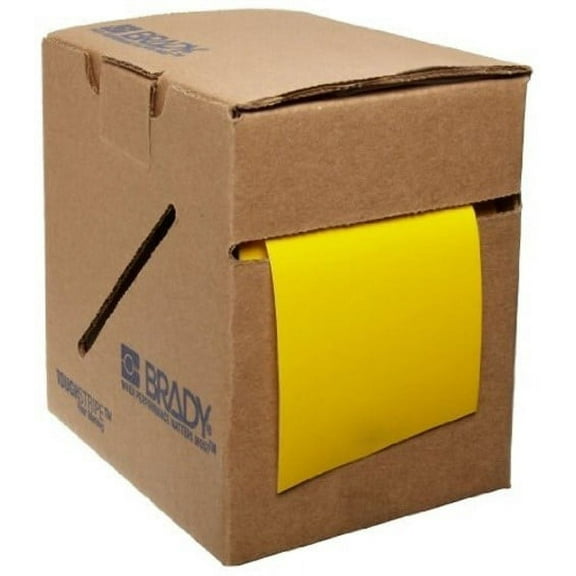 Brady 104342 FLOOR MARKING TAPE - 3INYELLOW TOUGHSTRIPE