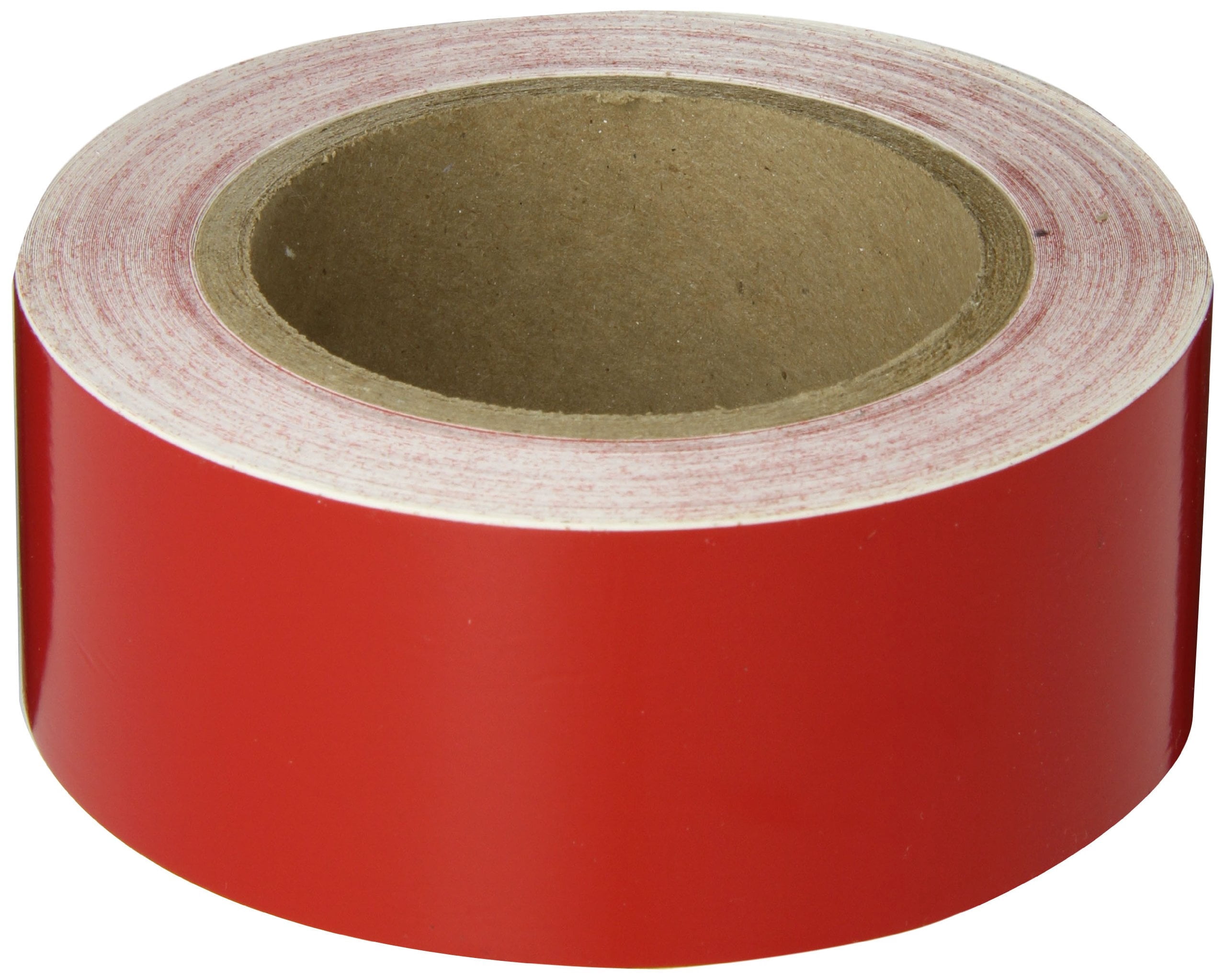 Brady 55261 Length, 2" Width, B-946 High Performance Vinyl 90' Red Color Pipe Banding Tape CA1