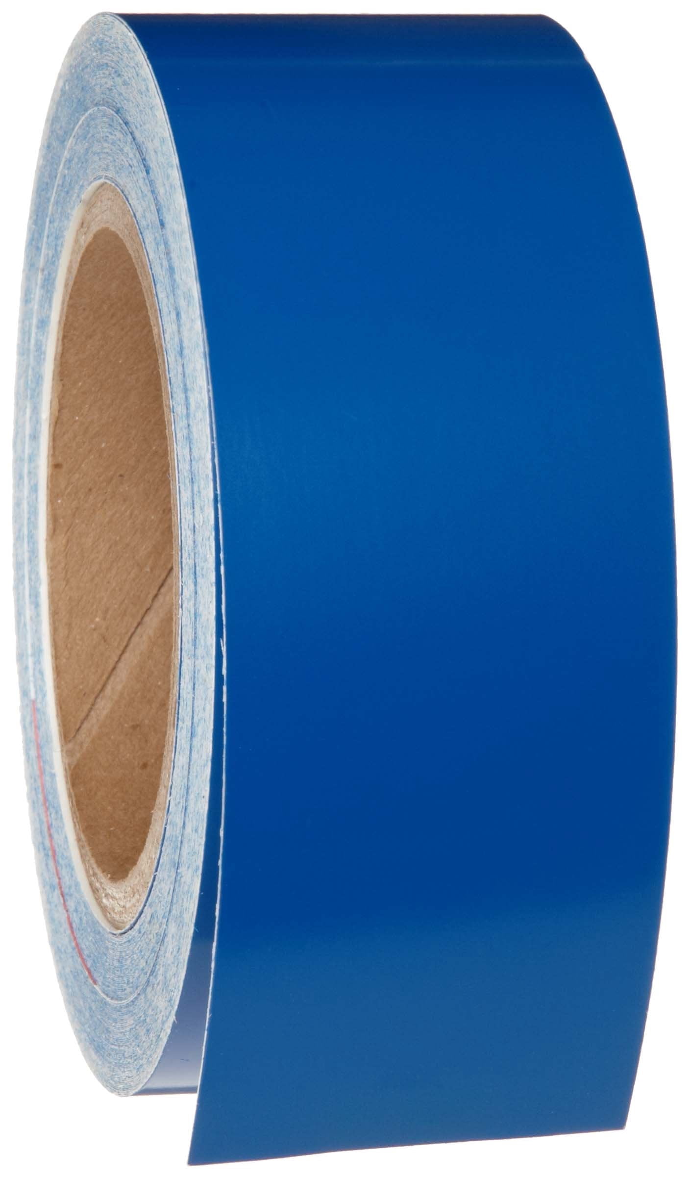 Brady 55262 Length, 2" Width, B-946 High Performance Vinyl 90' Blue Color Pipe Banding Tape CA1