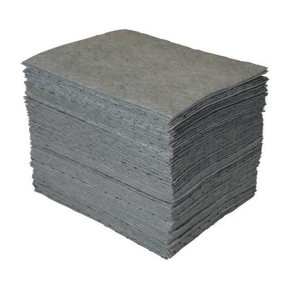 Brady SPC 15" X 19" 1-Ply Gray Dimpled Heavy Weight Full Size Pad For Used With Oil And Water-Based Fluids.