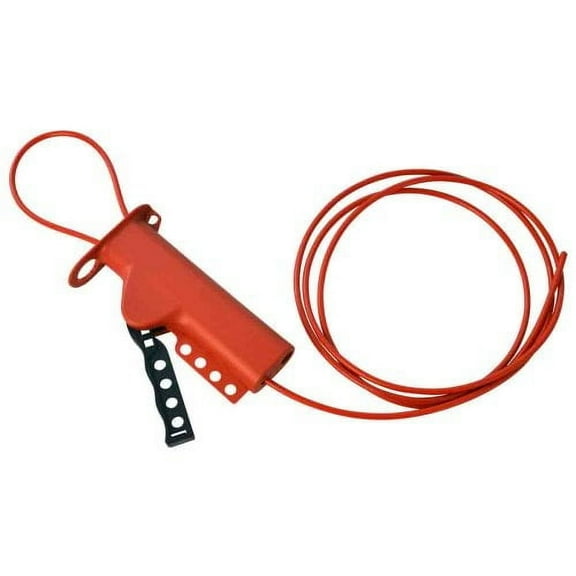 Brady Grip-Cinching Cable Lockout,8 ft. L 50943