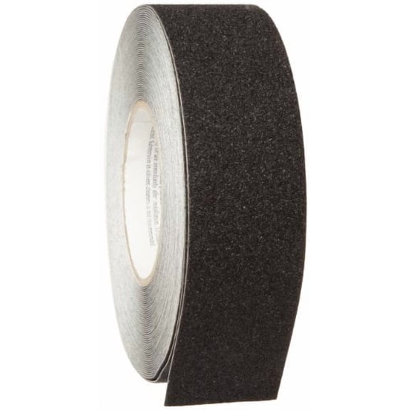 Brady Anti-Skid Tape, 2" x 60', Black, 1/Each