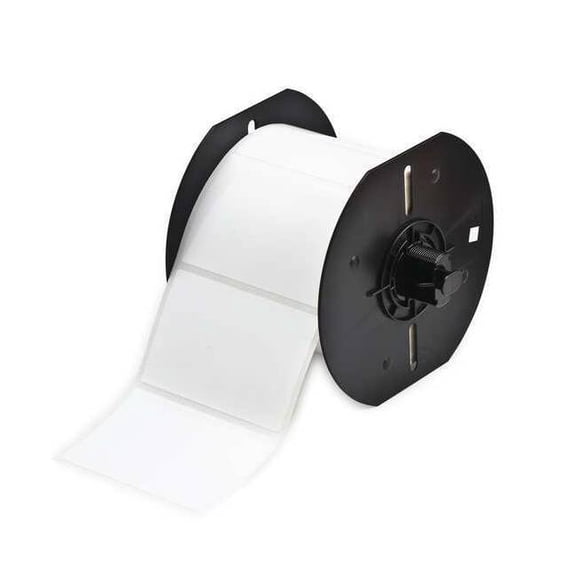 Brady Label Roll, White, Labels/Roll: 500 B33-19-483