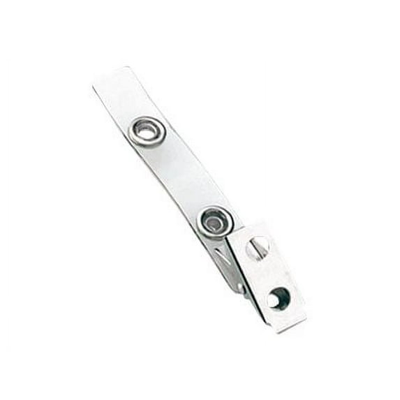 Brady - Badge clip - 2.76 in - clear (pack of 500)