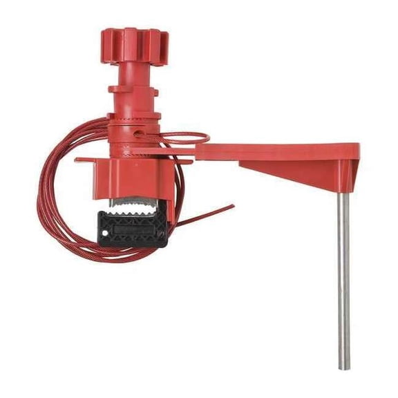 Brady Ball Valve Lockout,Fits Handle Sz 1-3/4 51392