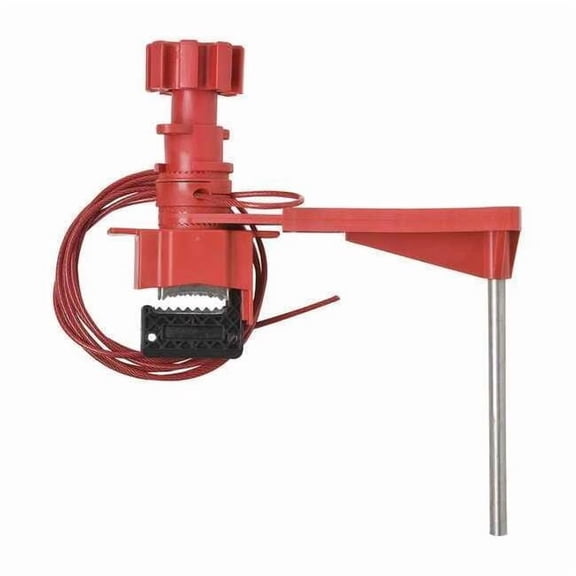 Brady Ball Valve Lockout,Fits Handle Sz 1-3/4 51392