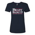 thumbnail image 1 of Brady Belichick '19 Make America Great Again Womens Fit Short Sleeve T-shirt-Navy-Small, 1 of 4