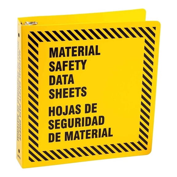 Brady Binder,Bilingual,2-1/8 In. D 48756Y