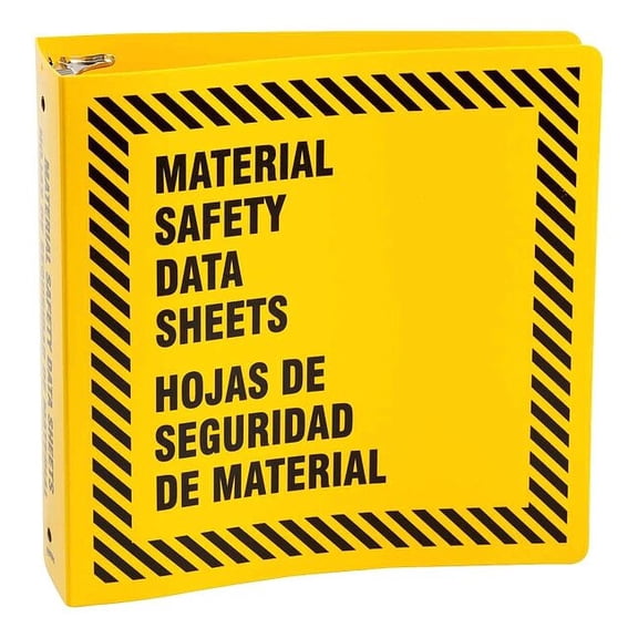 Brady Binder,Bilingual,3-3/16 In. D 48757Y