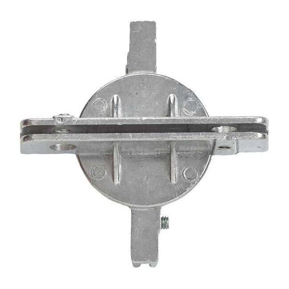 Brady Street Sign Cross Piece Bracket,Aluminum 56681