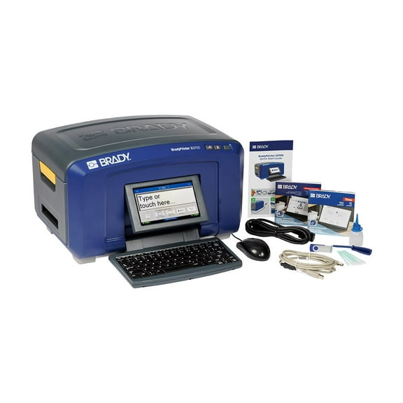 Brady Desktop Label Printer,300 dpi,4 in W S3700-WB