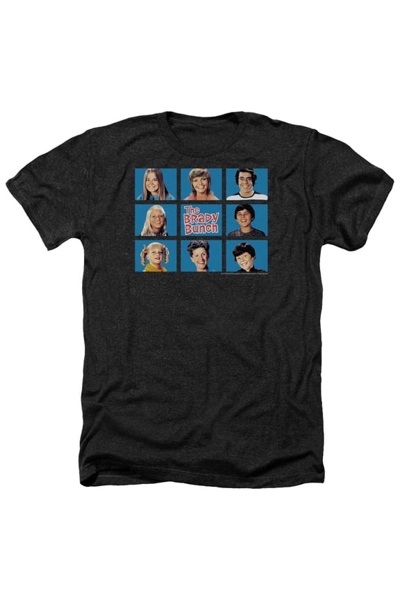 Brady Bunch - Framed - Heather Short Sleeve Shirt - Large