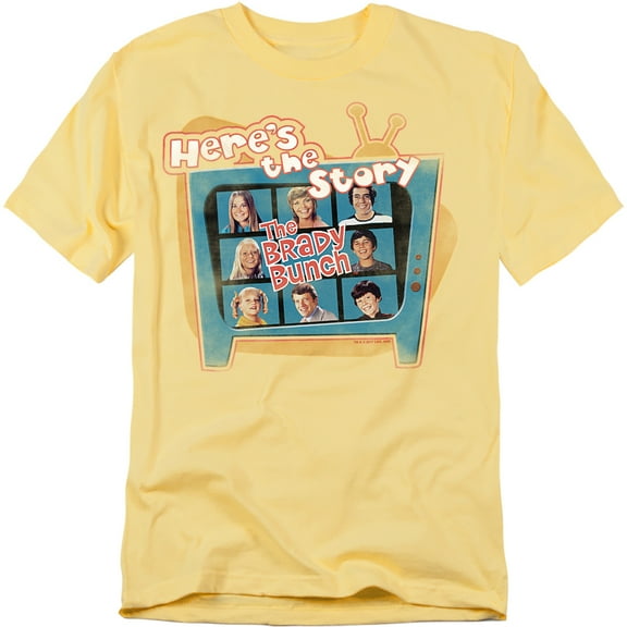 Brady Bunch - Heres The Story - Short Sleeve Shirt - Medium