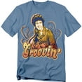 thumbnail image 1 of Brady Bunch Men's Groovin T-shirt Medium Blue, 1 of 7