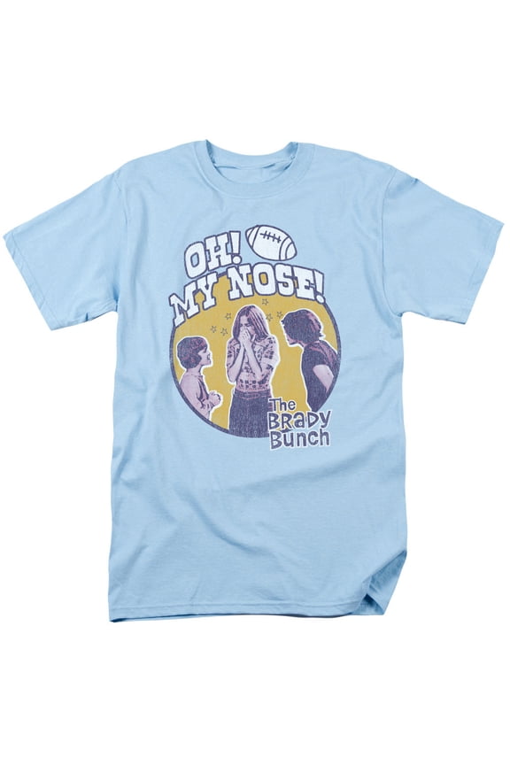 Brady Bunch My Nose Officially Licensed Adult T-Shirt M