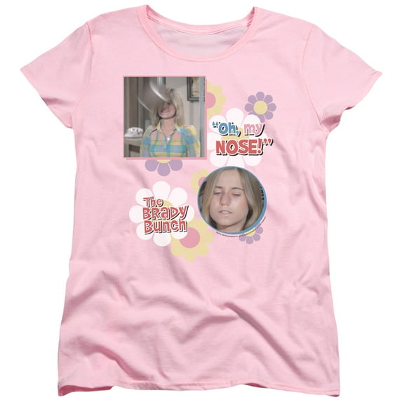 Brady Bunch - Oh, My Nose! - Women's Short Sleeve Shirt - X-Large