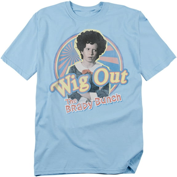 Brady Bunch Wig Out Officially Licensed Adult T-Shirt 2XL