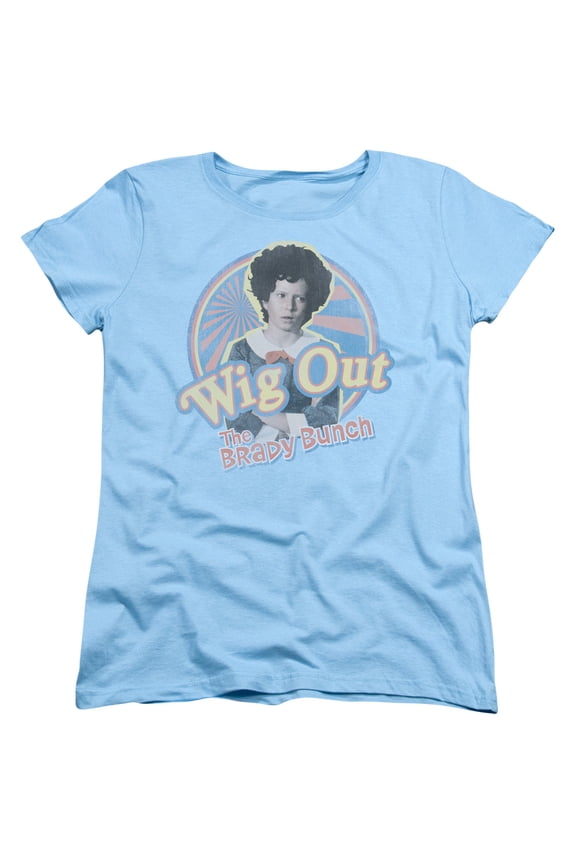 Brady Bunch - Wig Out - Women's Short Sleeve Shirt - Small