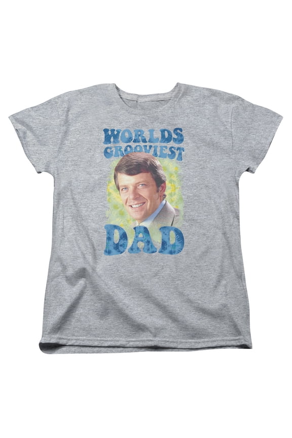 Brady Bunch - Worlds Grooviest - Women's Short Sleeve Shirt - Small